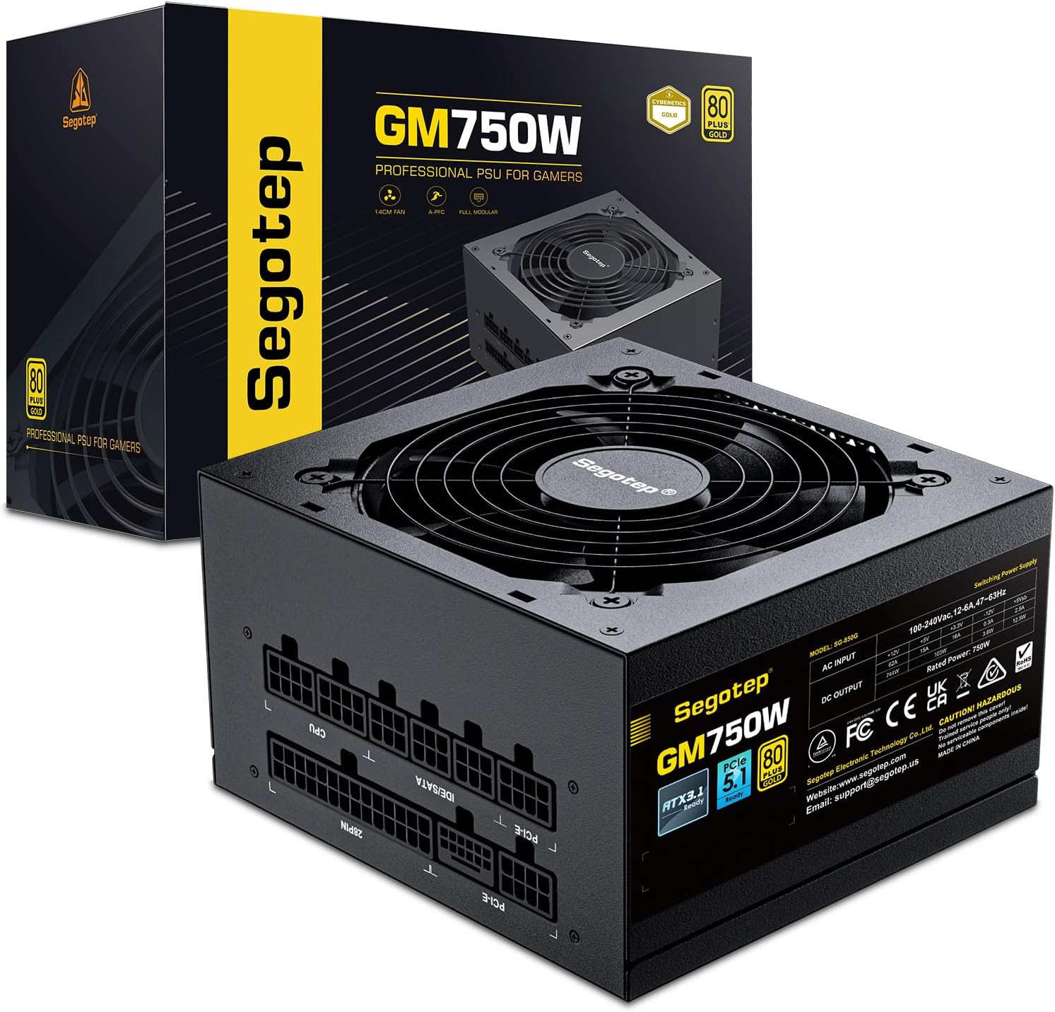 Segotep 750W 80+ Gold ATX 3.0